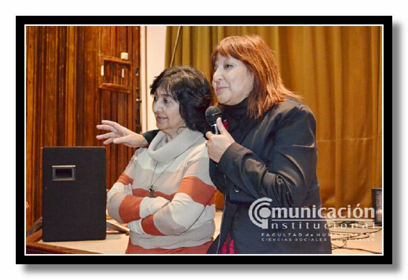 Gladys Loys tuvo a su cargo las palabras de bienvenida.