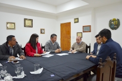 Firma de Convenio con Municipalidad de La Banda