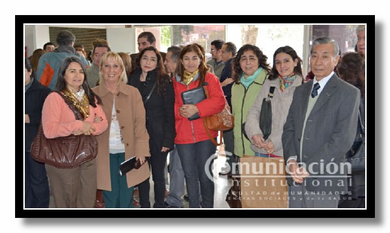 Adriana Gilardi, Maria Mercedes Arce de Vera, Magdalena Ramirez, Jos� Togo, junto a familiares de Don Emilio Ram�rez .