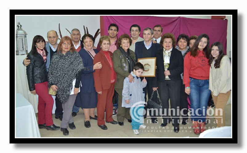 Familiares del Dr. Franklin Moyano.