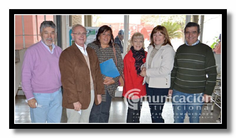 Dante Campos, Luis Paradelo, Ofelia Siquot, Zunilde Barrientos, Eduardo Argibay.