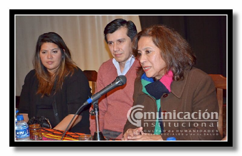 La Lic. Natividad Nassif (Rectora UNSE) consider que Abrir este espacio es muy importante para el encuentro de ideas y de la profesin del trabajo social.