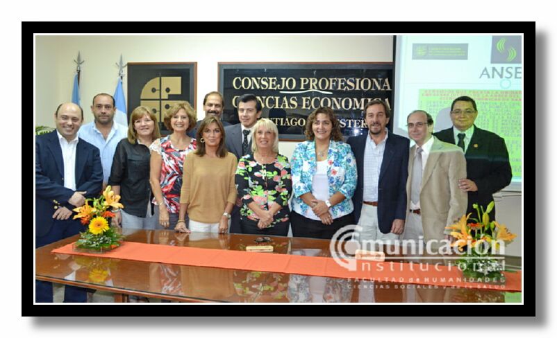 Lic. Francisco Muratore, Lic. Diego Morales, CPN Zunilde Barrientos, Lic. Rosa Mara Conca, Lic. Sergio Zamora, Mg. Mara Luz Palomares, Lic. Hugo Marcelino Ledesma, Mg. Mara Mercedes Arce, CPN Patricia Ivone Orellana, Prof. Eduardo Jos Maidana, CPN Hctor Auteberque y CPN Felipe Lo Bruno.