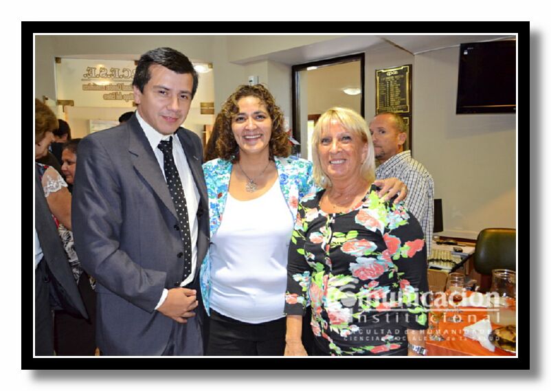 Lic Hugo Marcelio Ledesma, CPN. Patricia Orellana, Mg. Mara Mercedes Arce de Vera.