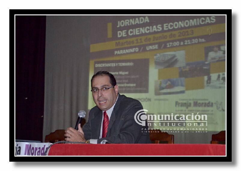 El Dr. Luis Alberto Miguel disert sobre: 