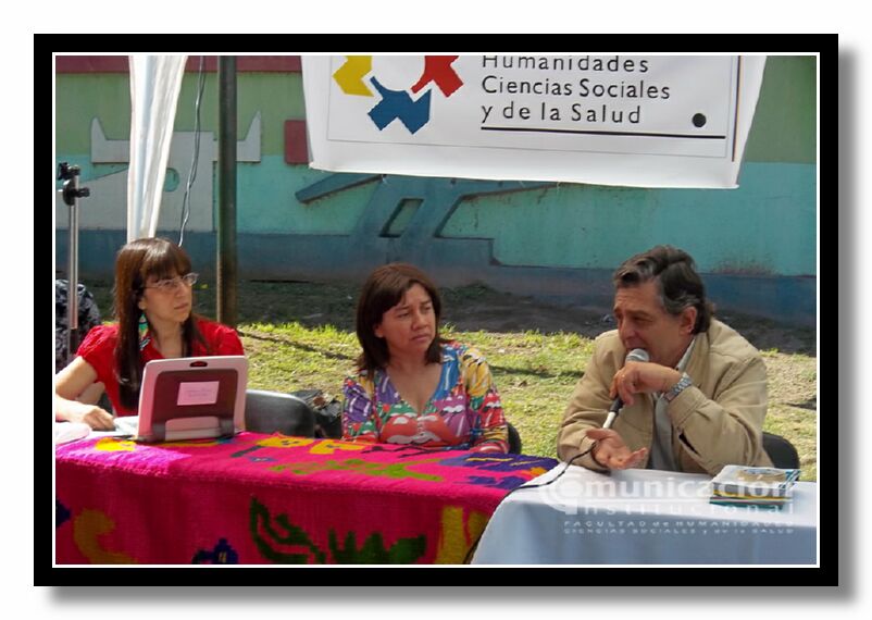 Lic. Gabriela Moyano, Prof. Lelia Ins Albarracn, Luis Garay.