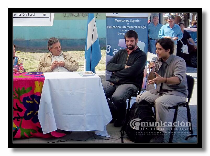 Prof. Lelia Ins Albarracn; Luis Garay; Lic. Carlos Bonetti; Lic. Hctor Andreani.