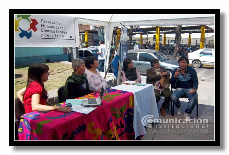 Lic. Gabriela Moyano; Manuela Gimnez; Raquel Gmez; Teodocia Gonzlez; Casilda Chazarreta; Vctor Rea. 