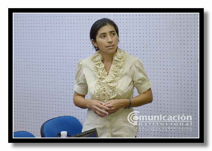 4 de Febrero - Silvia Graciela Sosa durante su exposici�n.