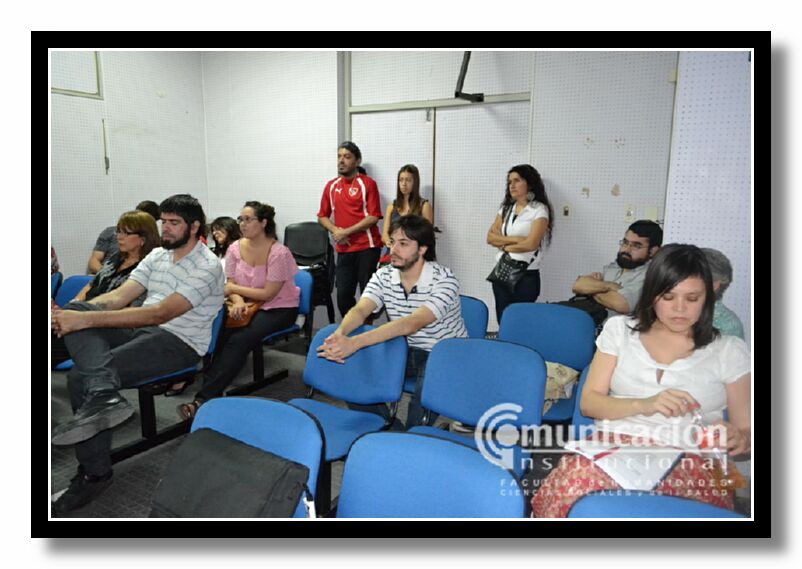 Docentes, alumnos y p�blico en gral. estuvieron presentes.